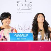 Kim Kardashian and Kris Jenner at the press conference for the launch of Millions Of Milkshakes | Picture 101744